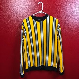Cotton On Yellow Striped Sweater